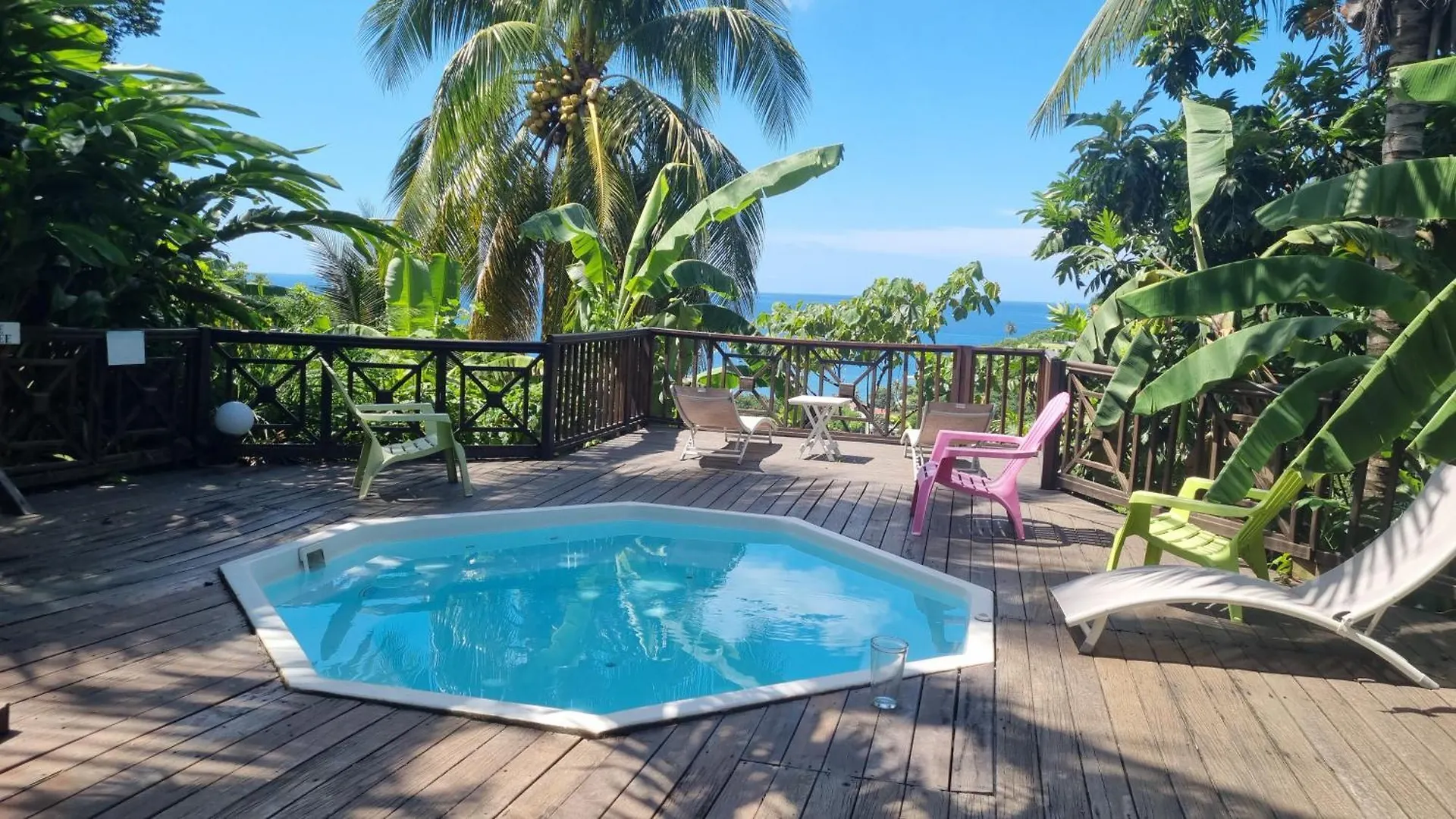 Villa Marie Galante à Deshaies
